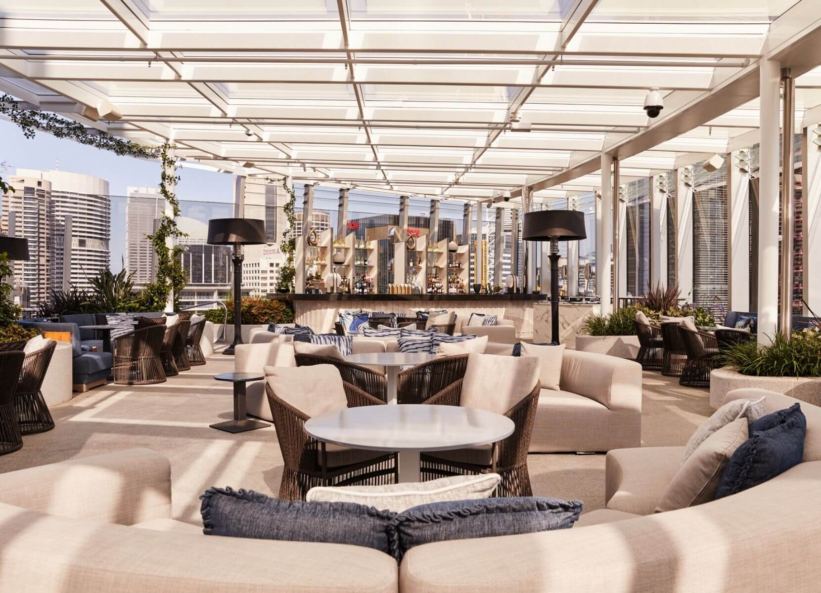 CIRQ private event terrace